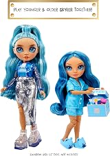 Rainbow High Skyler Junior High PJ Party 22 cm Doll Blue Onesie Slippers view 4
