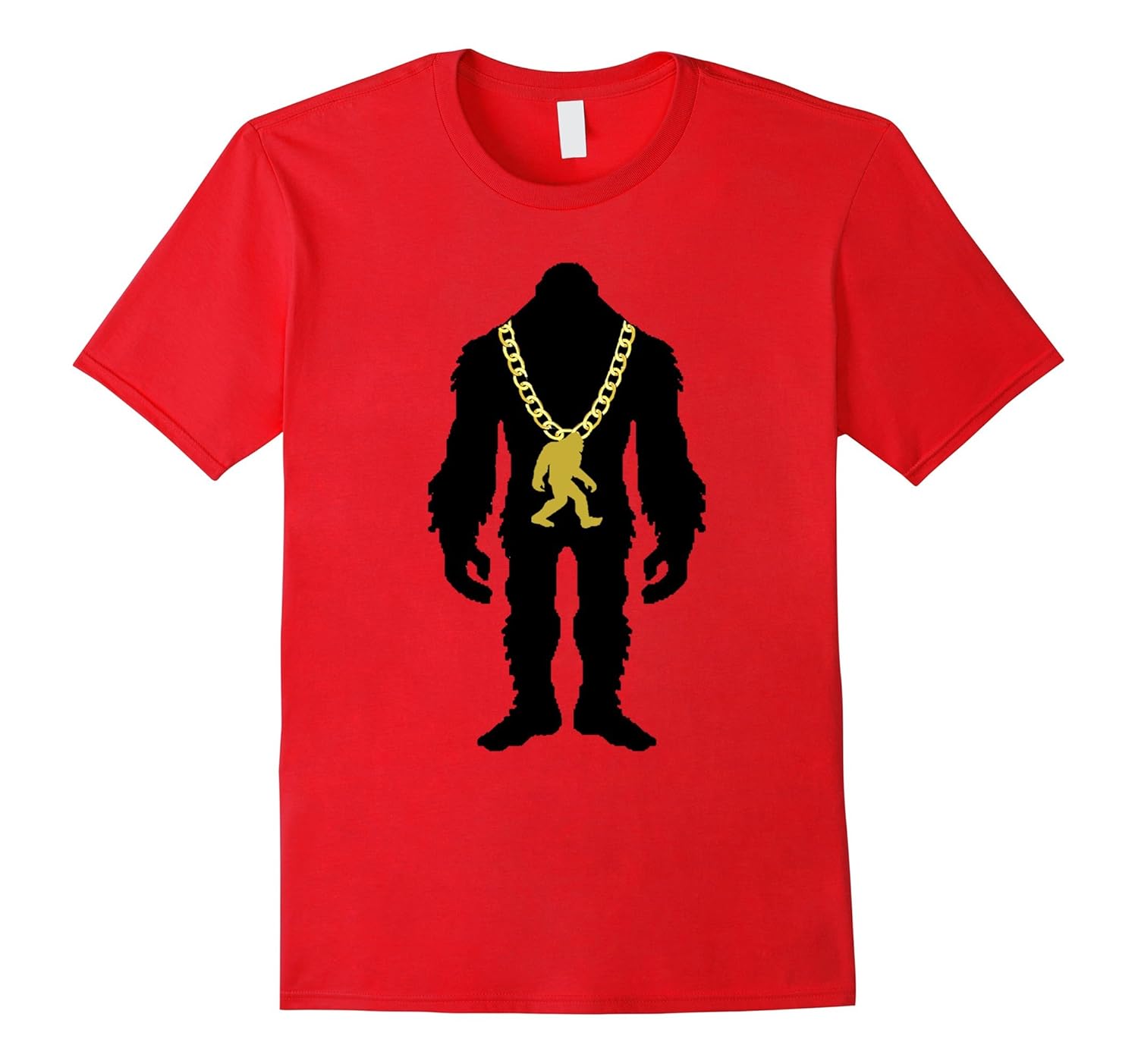 Squatchin On 'Em Funny Necklace T Shirt Novelty-ANZ