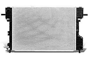 DNA Motoring OEM-RA-2761 Factory Style T-6061 Aluminum Cooling Radiator Compatible with 05-07 Five Hundred/Freestyle/Montego AT