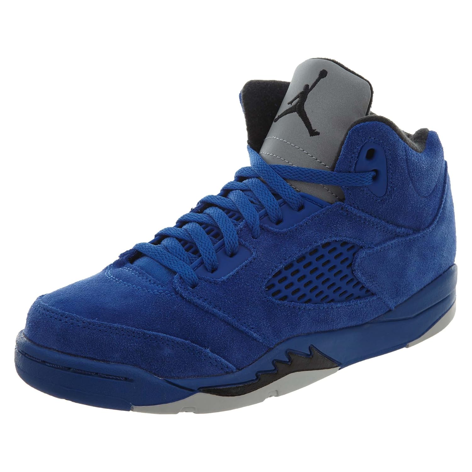 jordan retro 5 blue suede