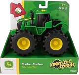 John Deere Kids 6 Inch Monster Treads Tractor Lights Sounds Toy view 6
