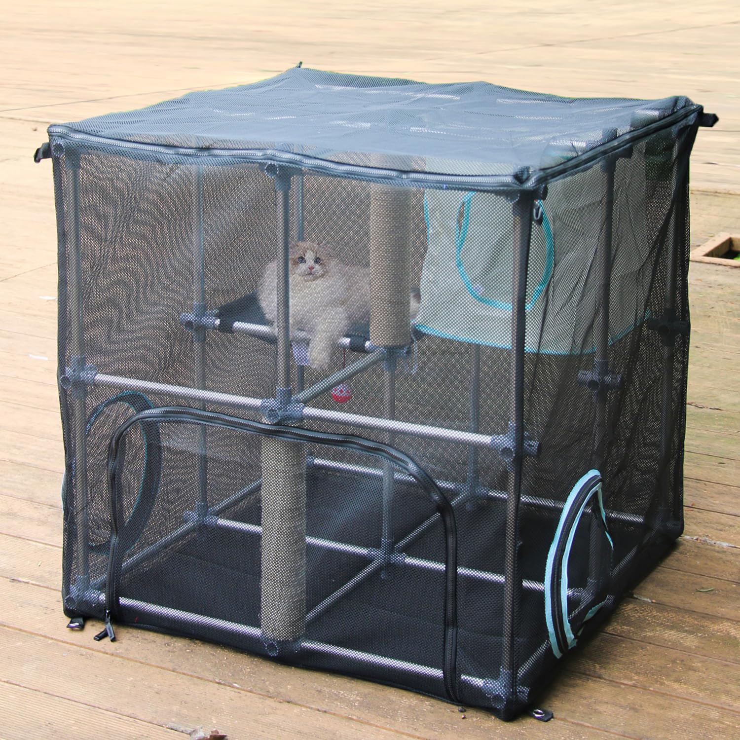 Photo 1 of INTURN Catio Outdoor Cat Enclosure,Compact Kit for Outdoor and Indoor(Compact Kit)