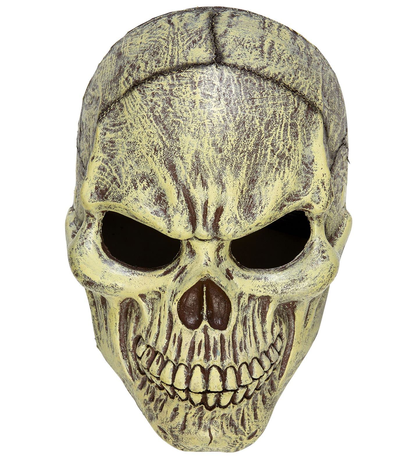 Widmann vd-wdm05393 Foam Skull Half Face Mask, One Size