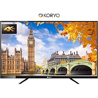 Koryo 127 cm (50 inches) 4K Ultra HD LED TV KLE50UDFR63U (Black) (2019 Model)