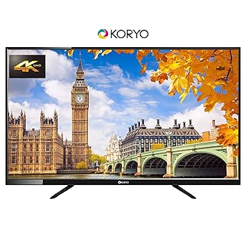 Koryo 127 cm (50 inches) 4K Ultra HD LED TV KLE50UDFR63U (Black) (2019 Model)