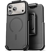 Encased SlimShield for iPhone 17 Pro Belt Clip Case with Phone Holster (Compatible with MagSafe) Matte Black