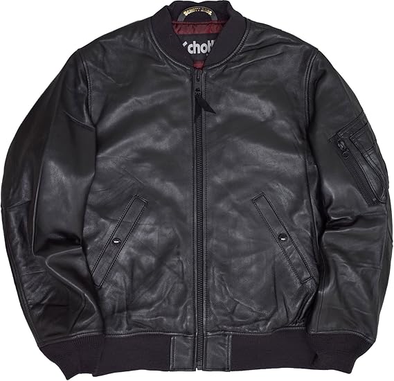 Amazon Schott レザー Ma 1フライトジャケットl09ブラック コート ジャケット 通販