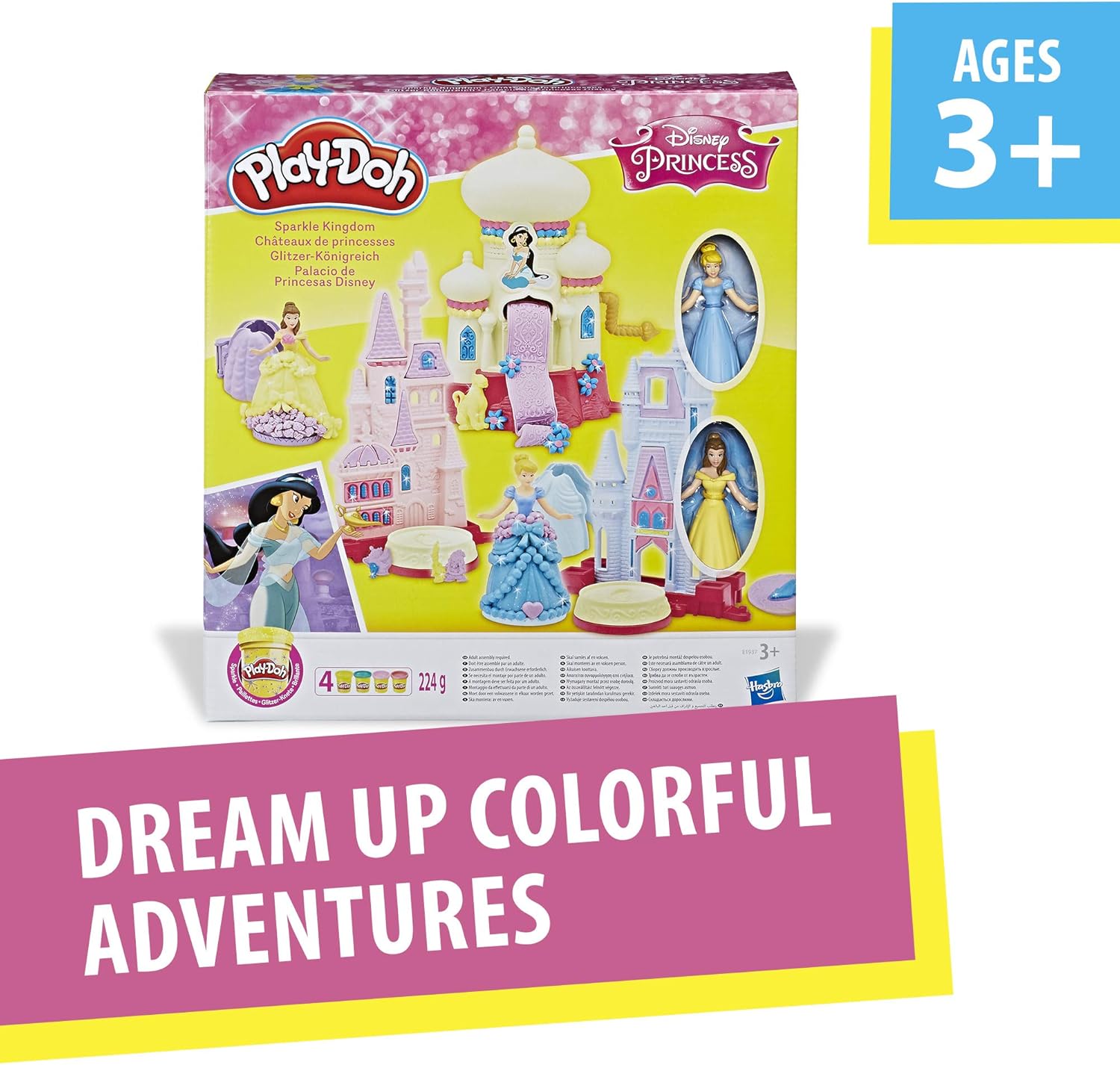 disney princess sparkle kingdom play doh