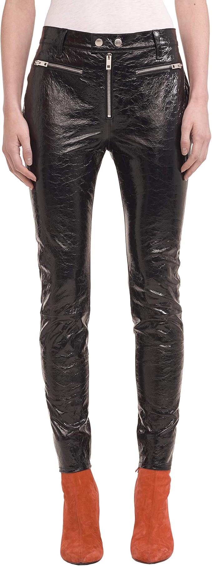 rag and bone patent leather pants