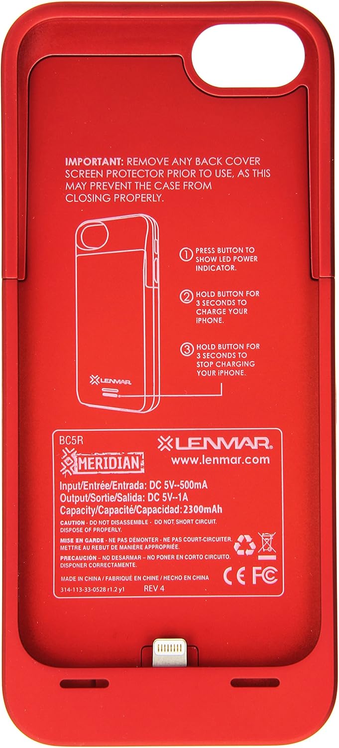 Amazon Com Lenmar Mfi Apple Approved Meridian Iphone 5 Iphone 5s
