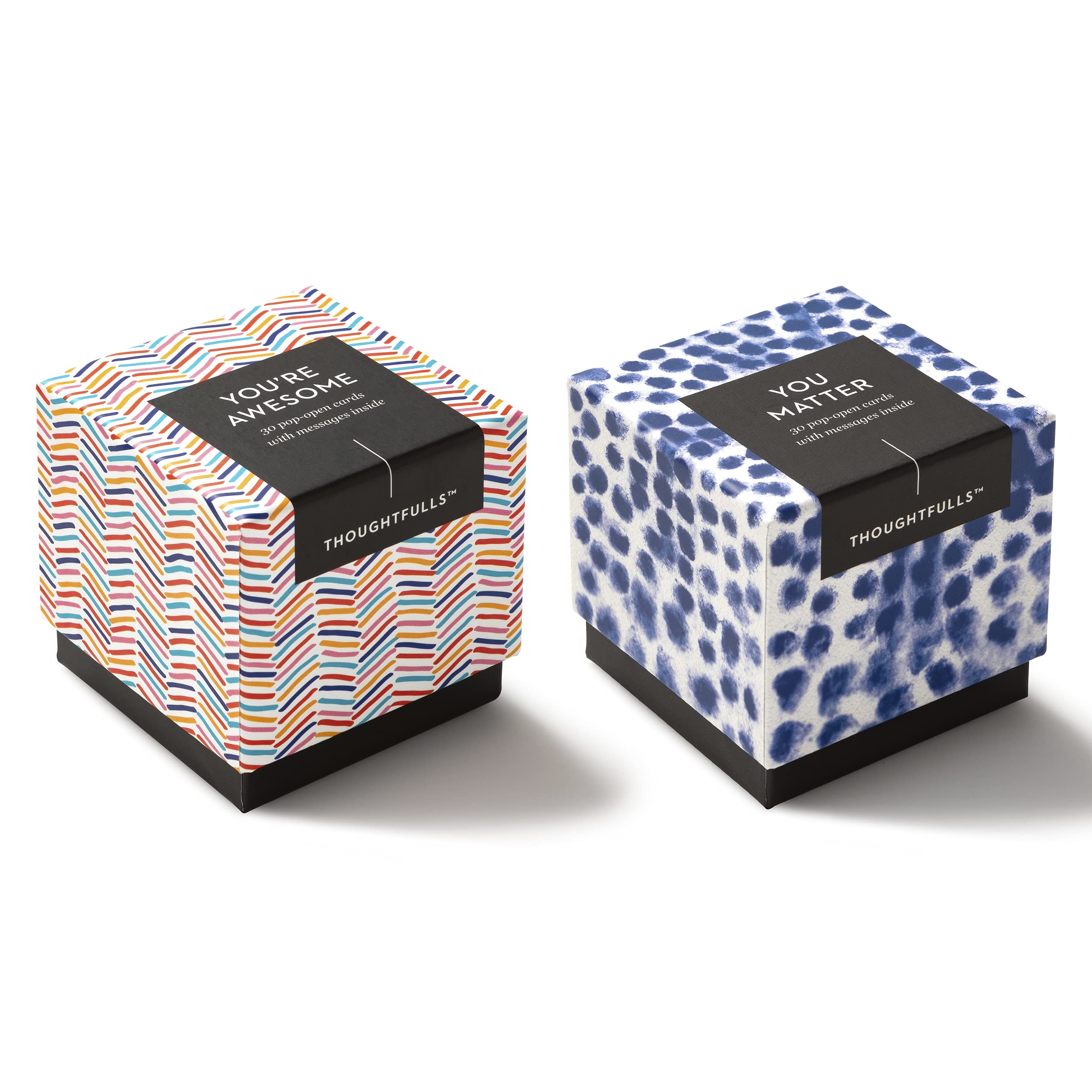 Compendium ThoughtFulls Pop Open Cards - 2 Pack You're Awesome, You Matter - 60 Pop Open Cards, Each with a Different Message Inside