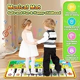 m zimoon Piano Mat Kids Large Music Floor Play Mat 135x58 cm Toys view 2