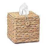 MINHKUST Tissue Box Holder with Flip-Open