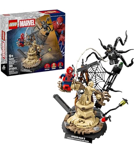 Mega Bloks Marvel Spider-Man – Set Da Costruzione 50+ Pezzi Con Base A Forma Di Testa - 4