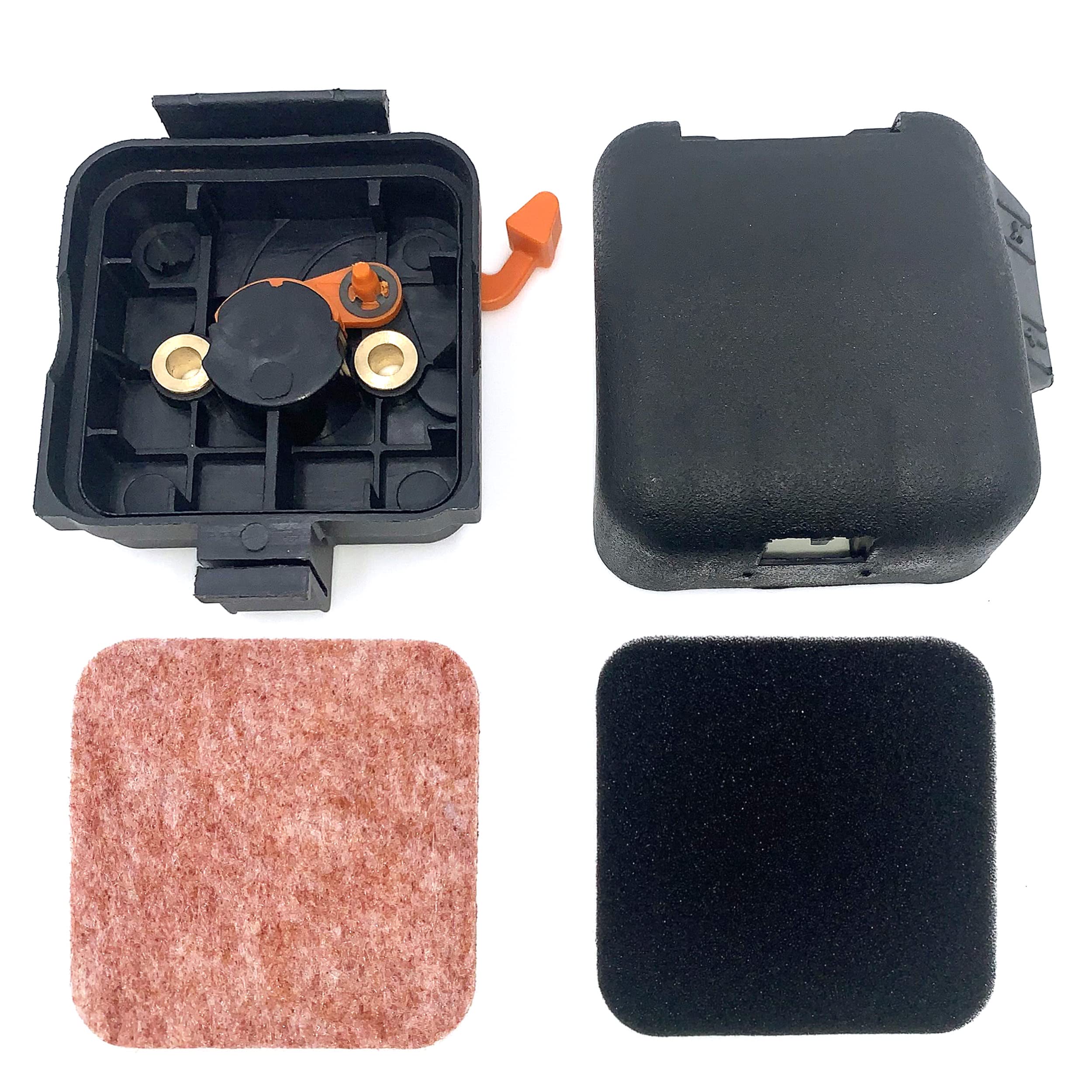 Hippotech Air Filter Cover and Housing with Air Filters for STIHL HS80 FS80 FS85 BG75 String Trimmer Brushcutter