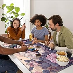 Tabletop Card Playmat with Stitched Edges, 24 x 14