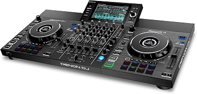 Denon DJ SC LIVE 4 Standalone DJ Controller with Stem Separation 4-Decks