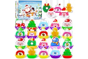 HOLILURE 24 Pack Party Favors for Kids Filled with Christmas Slow Rising Squishy Toys, Christmas Stocking Stuffers, Treasure Box Toys Birthday Gifts Goodie Bag Stuffers, Classroom Prizes, Pinata Stuffers