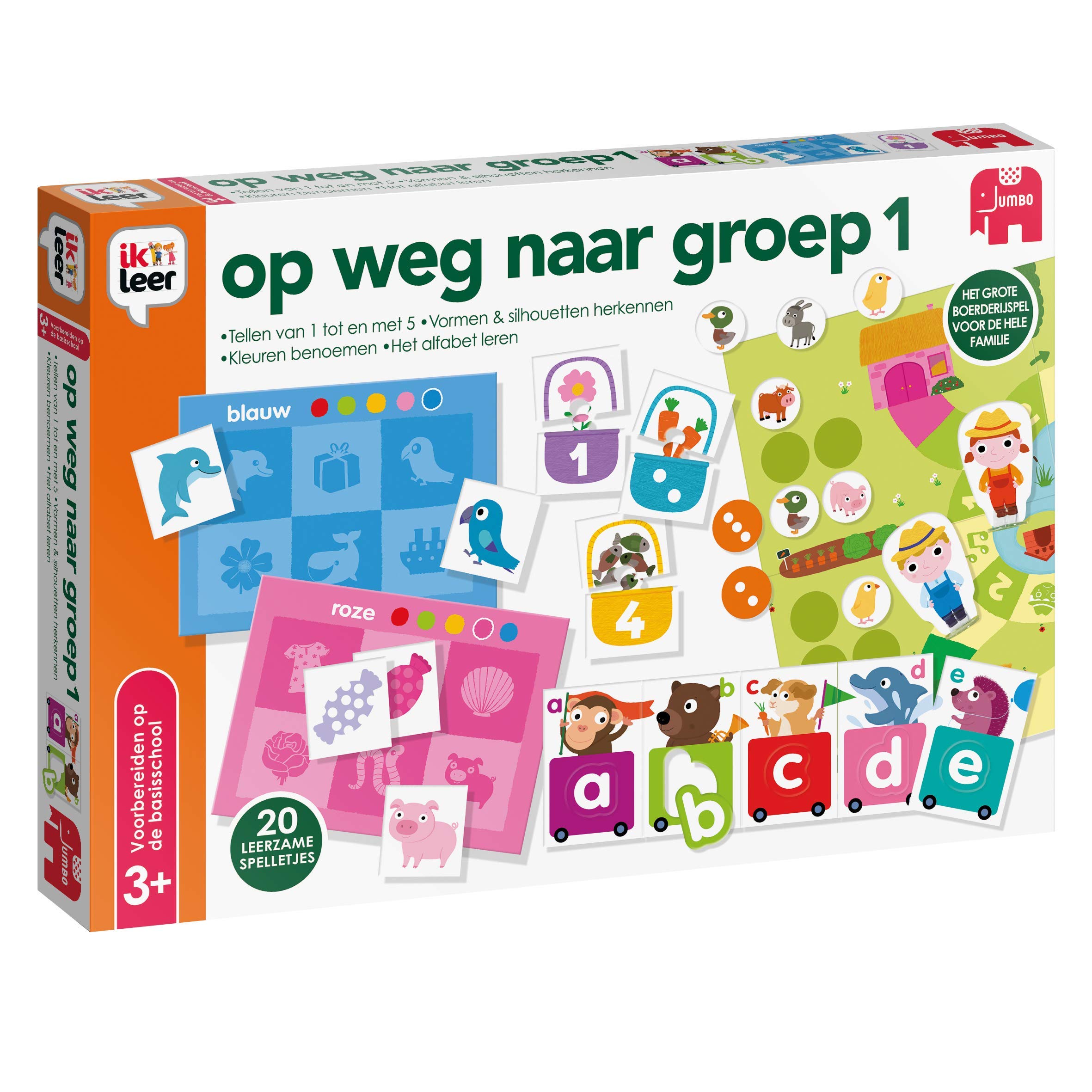 Jumbo 19556 "Ich Lerne Auf dem Weg zur Gruppe 1" Game [German Language]