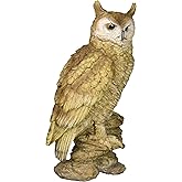 Design Toscano Perching Forest Owl Statue, Multicolored