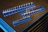 Laser 8632 Twist Lock Socket Tray 1/4" Drive Organizer 26 Sockets view 2