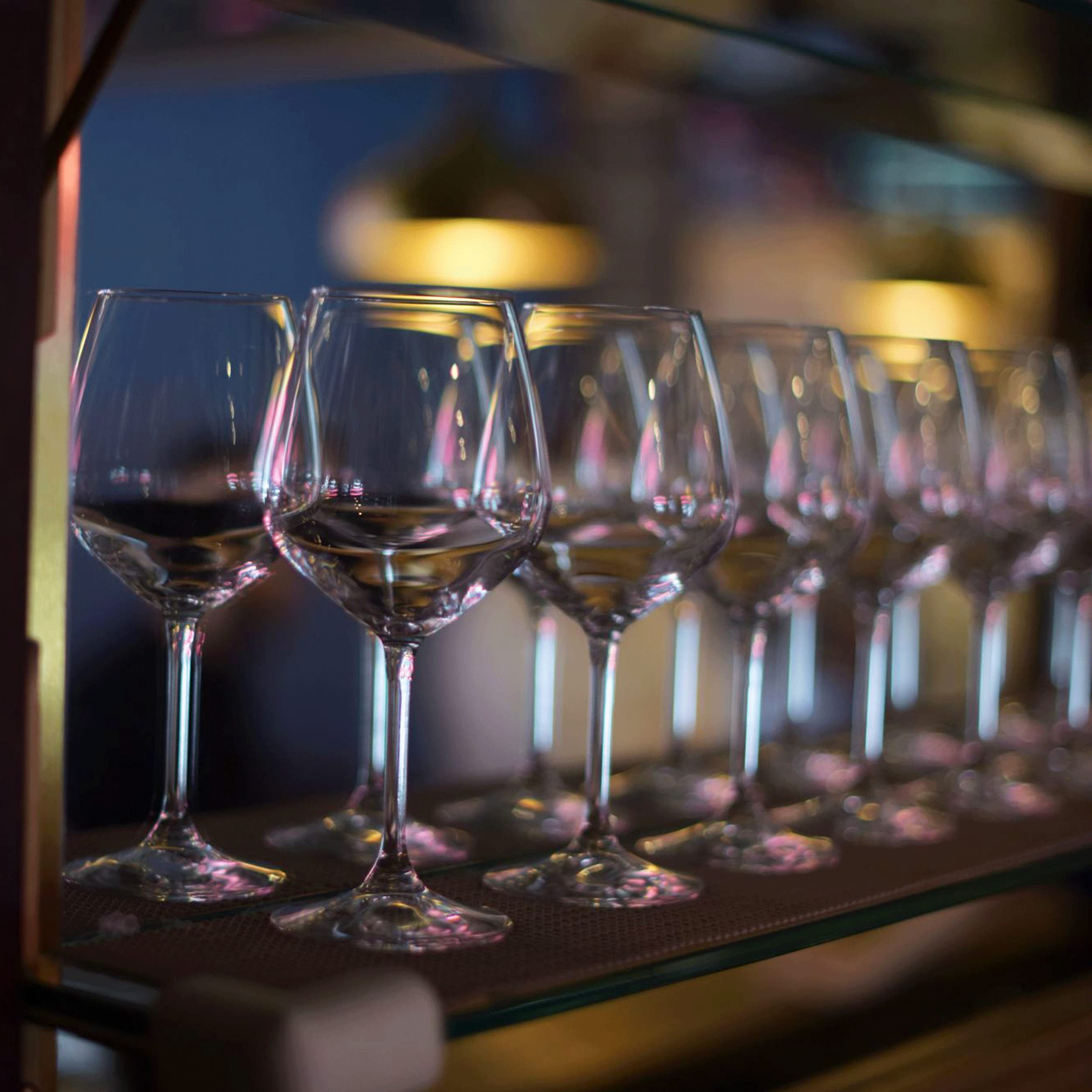 Paksh Novelty Italian Red Wine Glasses 18 Ounce Wine Glass Clear