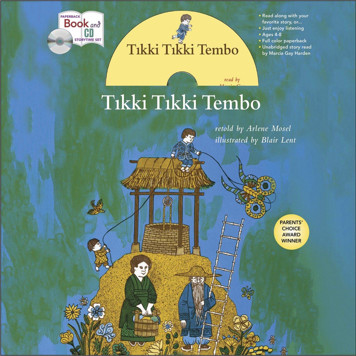 Tikki Tikki Tembo Book And Cd Storytime Set Macmillan Young Listeners Story Time Sets Mosel Arlene Lent Blair Harden Marcia Gay 9781427232113 Amazon Com Books