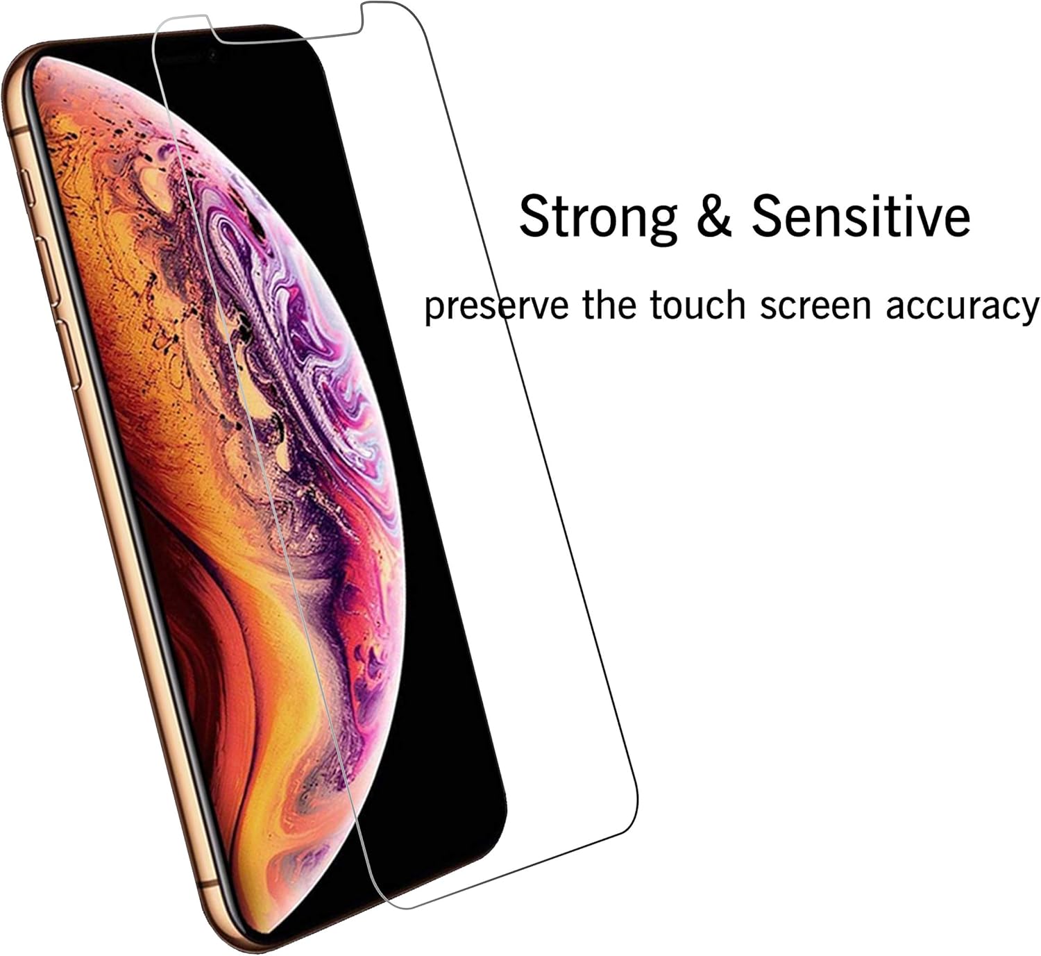 Ailun Compatible for iPhone XS/iPhone X/iPhone 11 Pro Screen Protector,3 Pack,5.8 Inch Display,Tempered Glass 2.5D Edge Work Most Case [NOT for iPhone 11,6.1 inch]