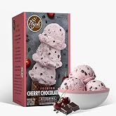 Triple Scoop Cherry Choc Chip Ice Cream Mix, Gourmet, Ready In 5 Min, 1 Pack