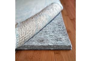 RUGPADUSA - Superior-Lock - 9'x12' - 7/16" Thick - Felt + Rubber - Luxury Non-Slip Rug Pad - Perfect for Hardwood Floors, Available in 2 Thicknesses, Many Custom Sizes