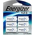 Energizer CR123a Lithium 3V Battery, (123 / CR123  Batteries) 6-Count