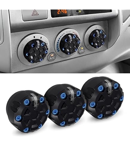 Lot De 3 Boutons De Commutation Pour Climatisation Et Chauffage