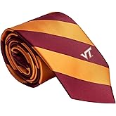 Desert Cactus Virginia Tech University Neck Tie VT Hokies 100% Polyester Necktie with Logo, Officially Licensed