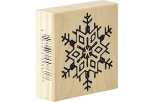 Stamps by Impression Snowflake Christmas Rubber Stamp