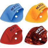JIM DUNLOP HE112 Flat Thumbpicks, Medium, 24/Bag