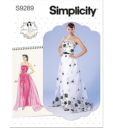 Amazon.com: Simplicity Women's Open Back, Mermaid Style, and Little Black Dress  Sewing Patterns, Sizes 12-20 : Arts, Crafts & Sewing