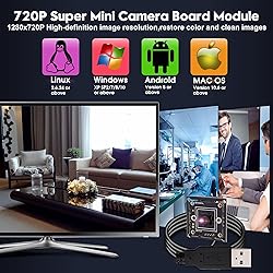 IFWATER 720P USB Camera Module Super Mini 45 Degree