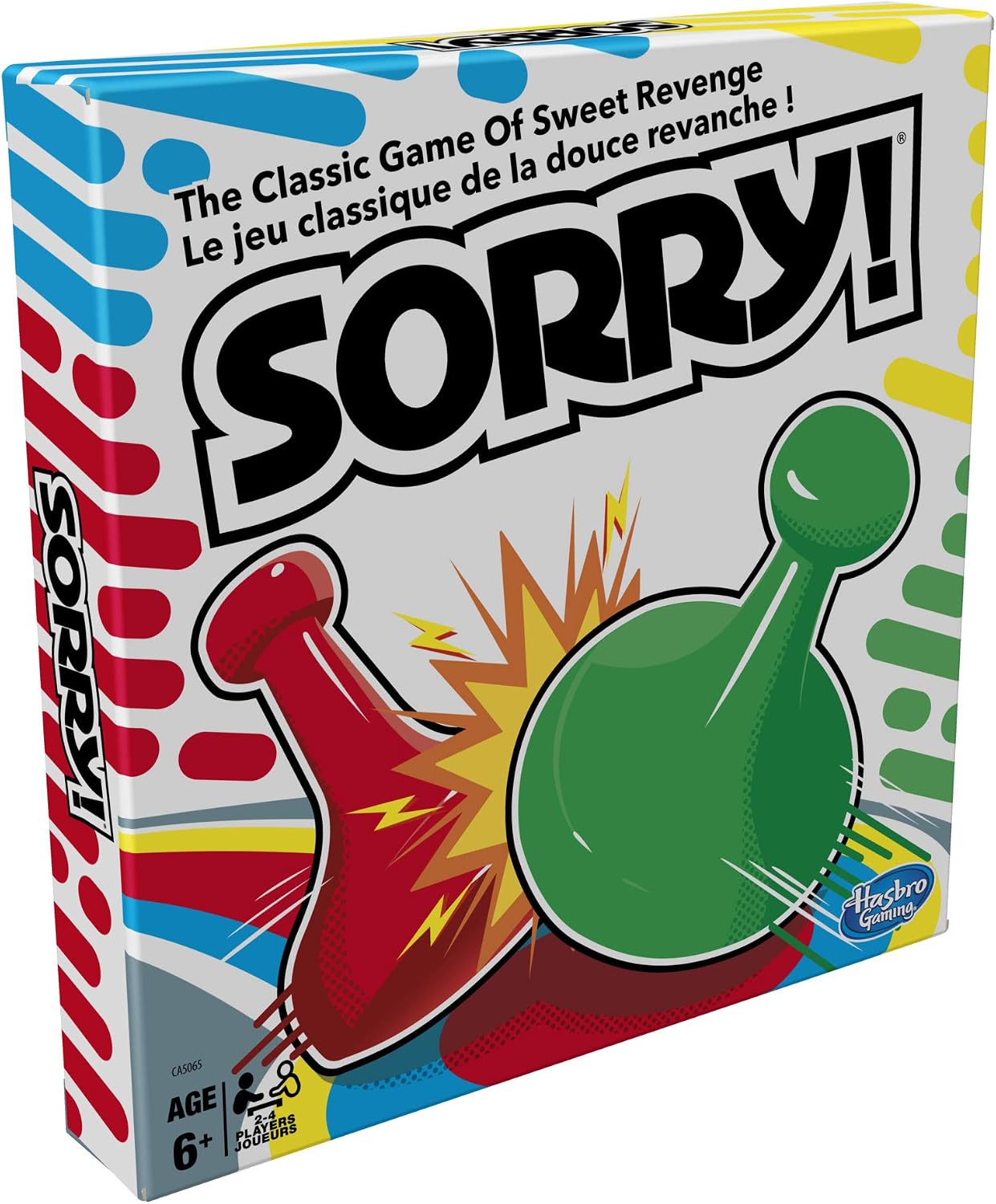 Sorry! Board Game for Kids Classic Hasbro Board Game; Each Player Gets 4 Pawns, Holiday Gifts for Kids Ages 6 and up - Image 5