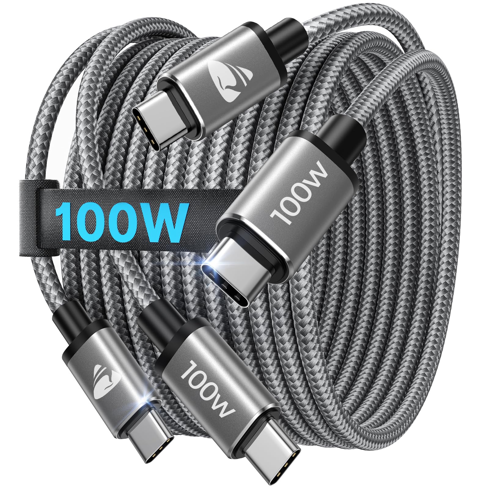Aioneus USB C to USB C 100W 5A Fast Charging Cable