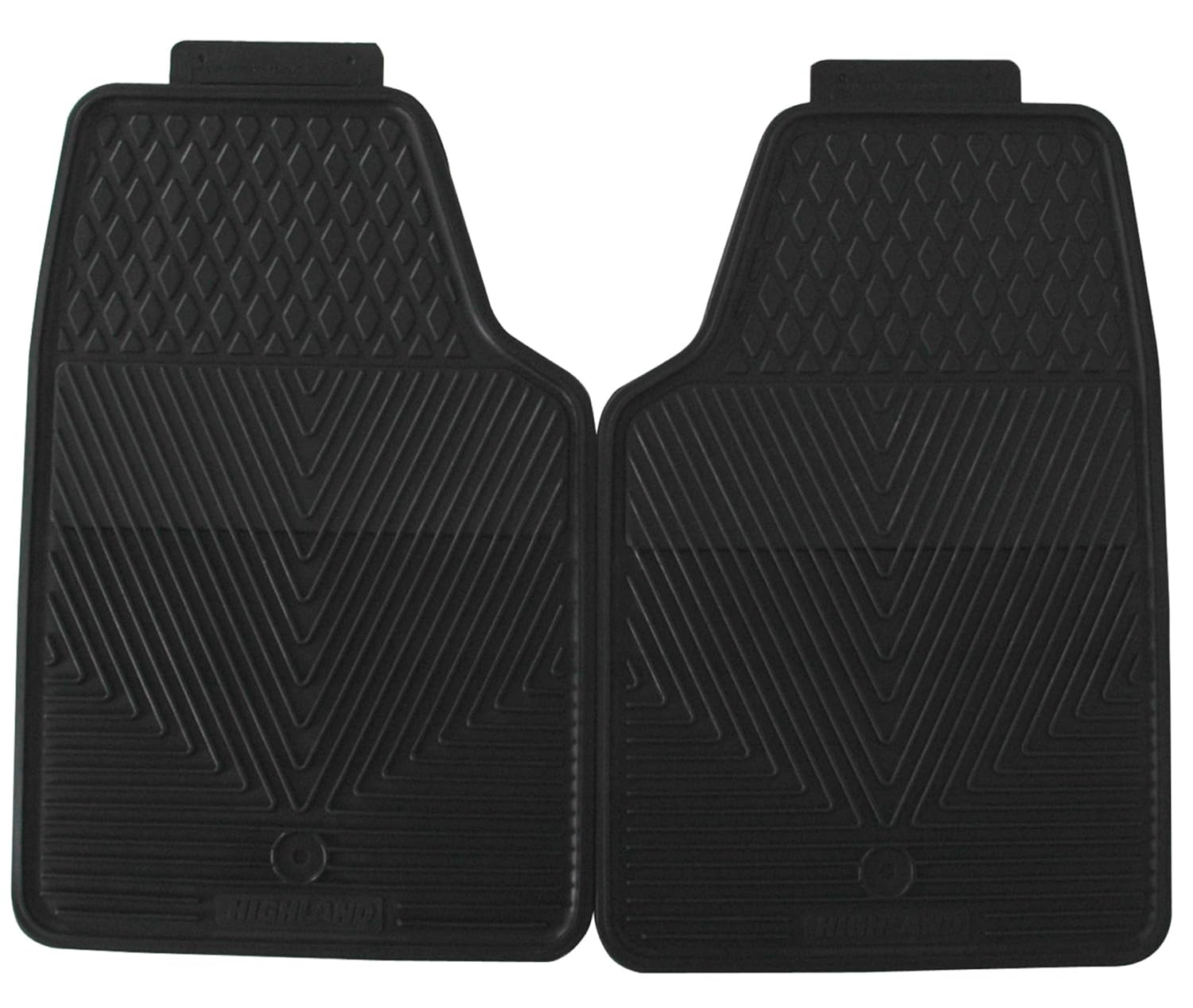 Amazon.com: Highland 4602500 All-Weather Black Front Seat Floor Mat:  Automotive