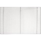 Winco Wire Sheet Pan Grate/Cooling Rack, Stainless Steel, Full Size