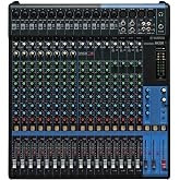 Yamaha MG20 20-Input 6-Bus Mixer,Black