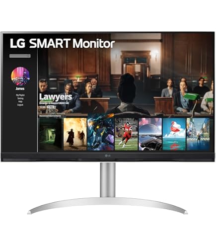 LGスマートモニター4K 32インチ 32SQ780S-W | モニター | LG JP