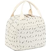 BTOOP Lunch Box for Women Men Cute Corduroy Lunch Bags Large Capacity Insulated Lunch Tote Bag For Work Travel Or Picnic