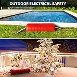 Restmo Outdoor IP44 Waterproof Connection Box 29x11x7.5cm Red view 6