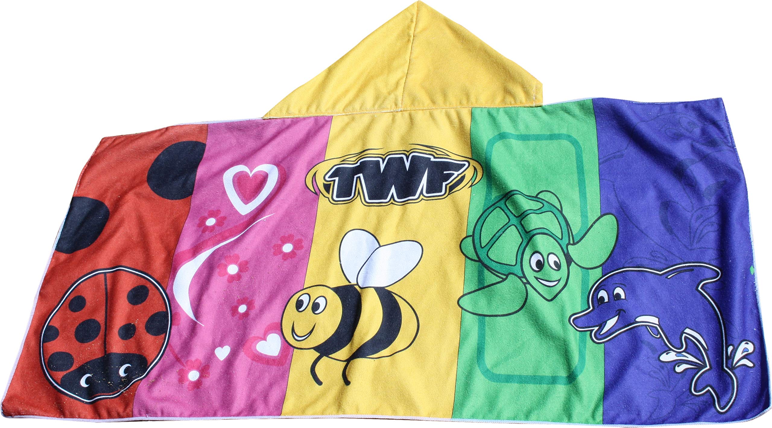 TWF baby and toddler hooded swim towel