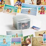 GEMMAHW Photo Storage Box 4x6 Case with 6 Removable Organisers view 5