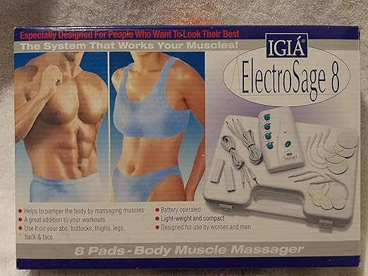 Igia electrosage 8 replacement pads