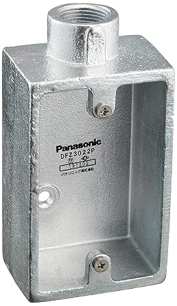Amazon パナソニック 露出スイッチボックス 1コ用1方出 鋳鉄 G22 Dfz3022p 電設用部品 資材 産業 研究開発用品 通販 Amazon パナソニック 露出スイッチボックス 1コ用1方出 鋳鉄 G22 Dfz3022p 電設用部品 資材 産業 研究開発用品 通販