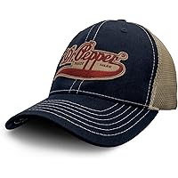 Tee Luv Dr Pepper Logo Baseball Hat (Maroon and Beige) : Amazon.ca